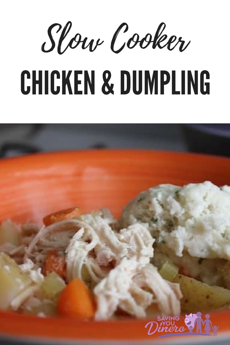Easy, homemade Slow Cooker Chicken and Dumplings made with Bisquick. This easy recipe can also be made on the store top. 