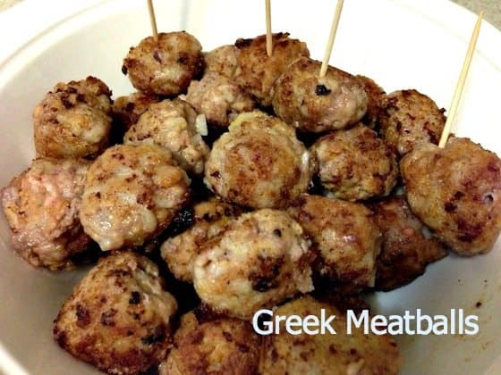 greek meatballs