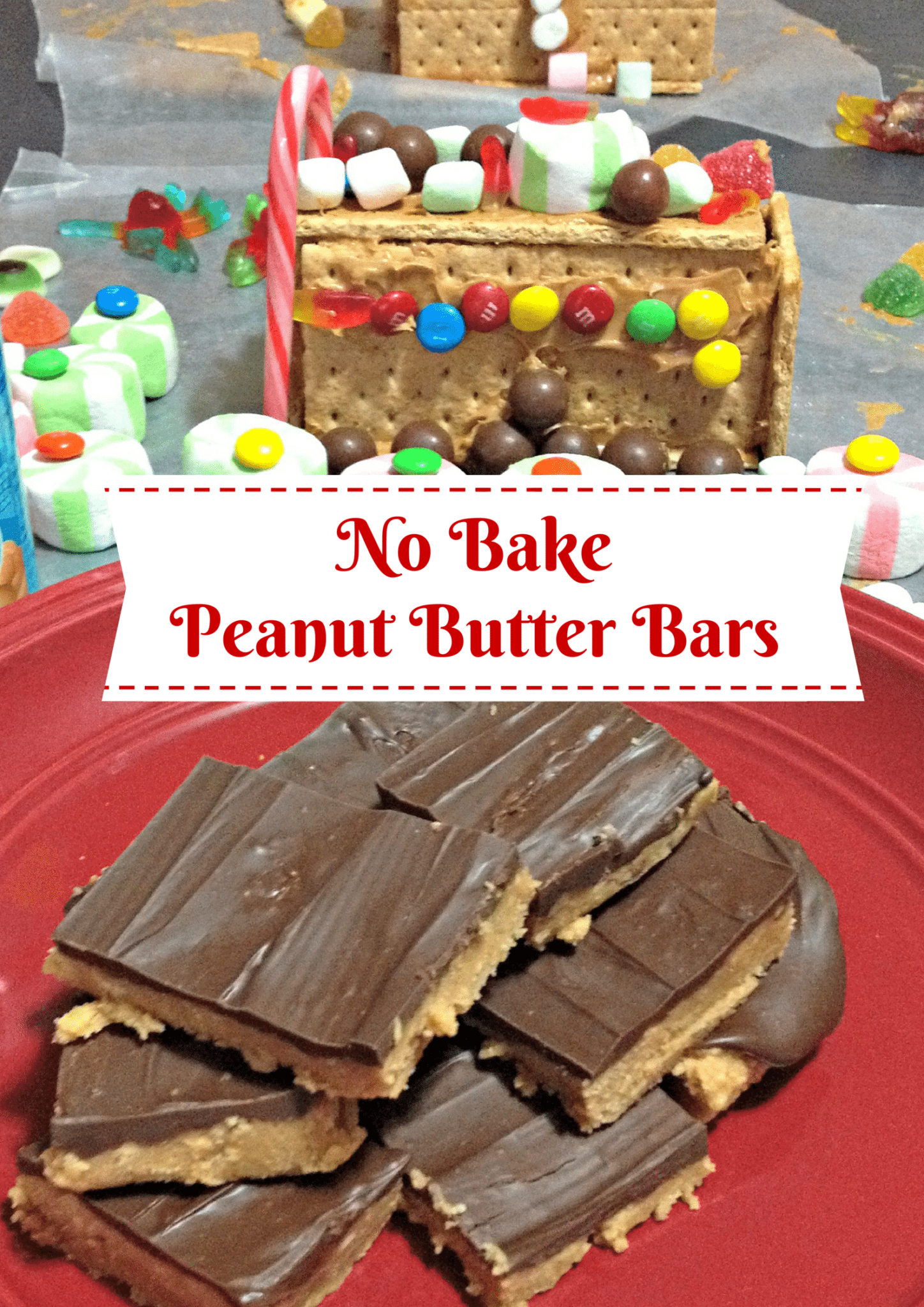 Easy baking ideas – no bake peanut butter bars
