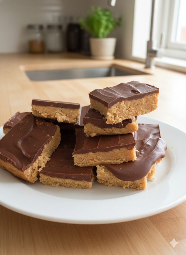 Easy Baking Ideas - No Bake Peanut Butter Bars