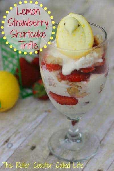 Lemon Strawberry Shortcake