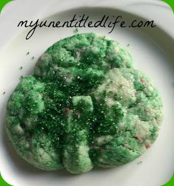 2 Crafts and shamrock cookies without a cookie cutter recipe