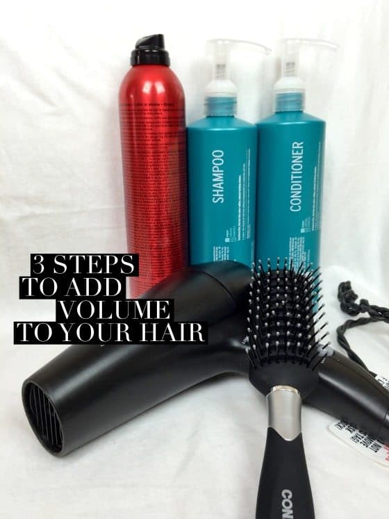 3 Steps To Add Volume To Your Hair Saving You Dinero