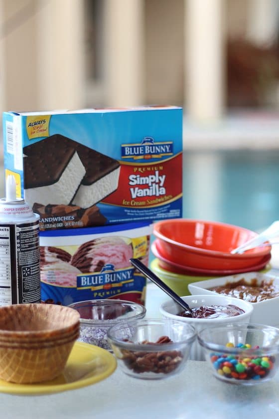 Peanut Butter & Hot Fudge Sauce Recipe For Ice Cream Sundaes #ad #SunsOutSpoonsOut #CollectiveBias