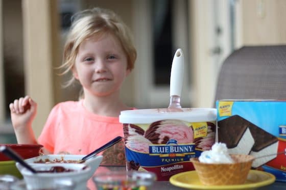 Peanut Butter & Hot Fudge Sauce Recipe For Ice Cream Sundaes #ad #SunsOutSpoonsOut #CollectiveBias