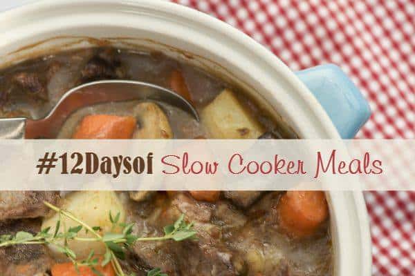 #12DaysOf Slow Cooker Recipes