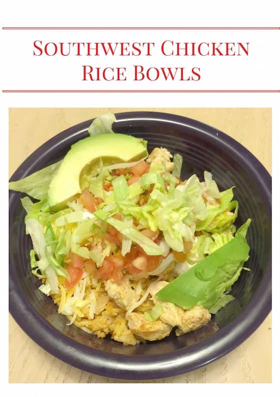Southest Chicken Rice Bowls (1)