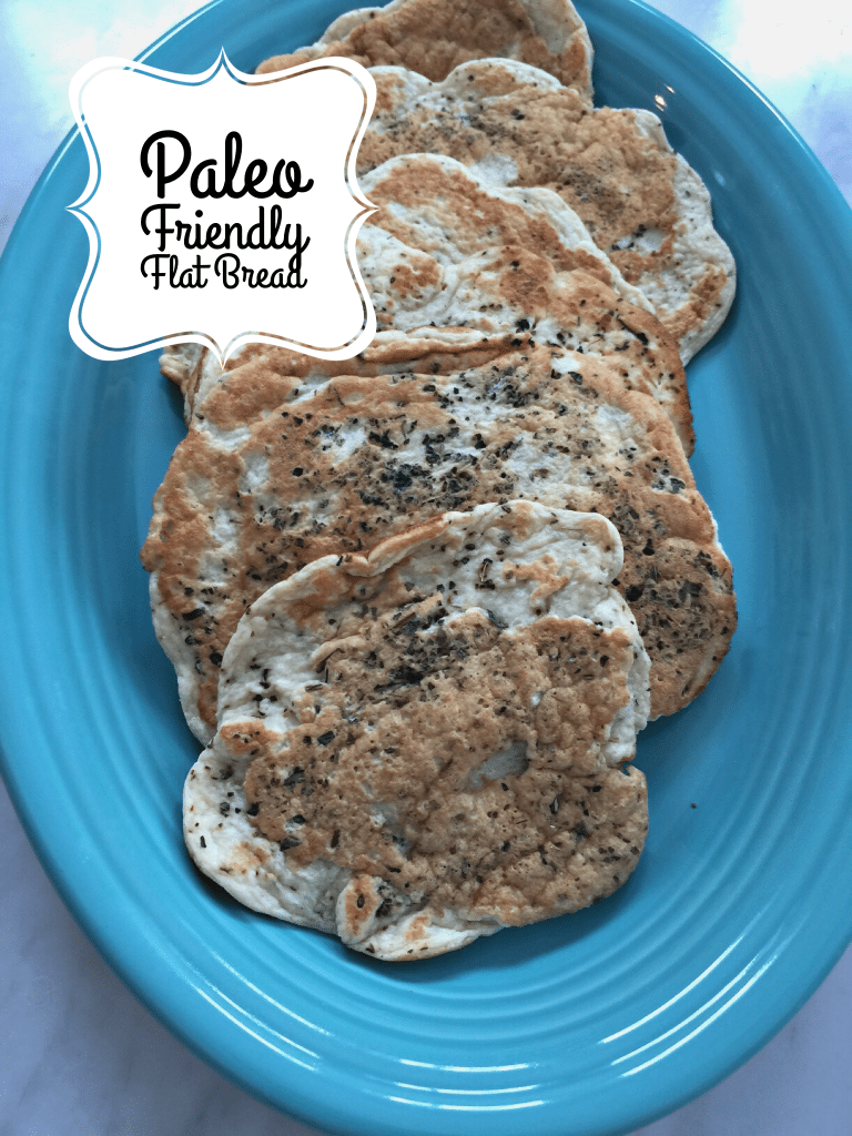 Paleo Friendly Flat Bread Gluten Free