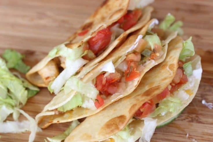 If you like crispy chicken tacos - you are going to love this easy recipe! This is going to be a new favorite recipe your whole family will love! Turn your soft chicken tacos into Fried Chicken Tacos!