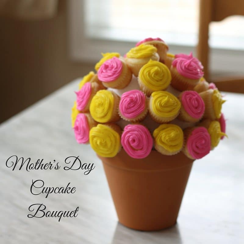 mother’s day cupcake bouquet