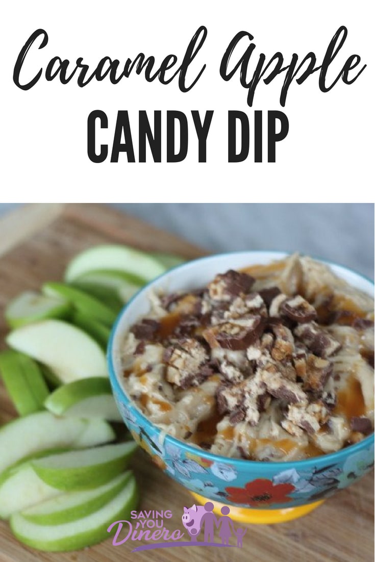 Everyone loves the combination of chocolate, peanuts, candy bars, and caramel sauce and now you can enjoy it as a dip. it's perfect with some apples. 