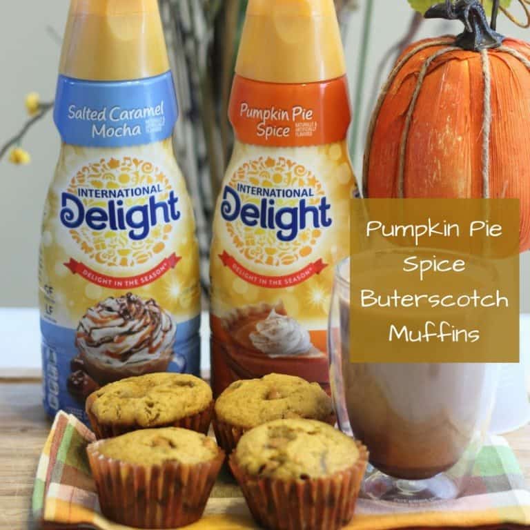Pumpkin Pie Spice Butterscotch Muffins