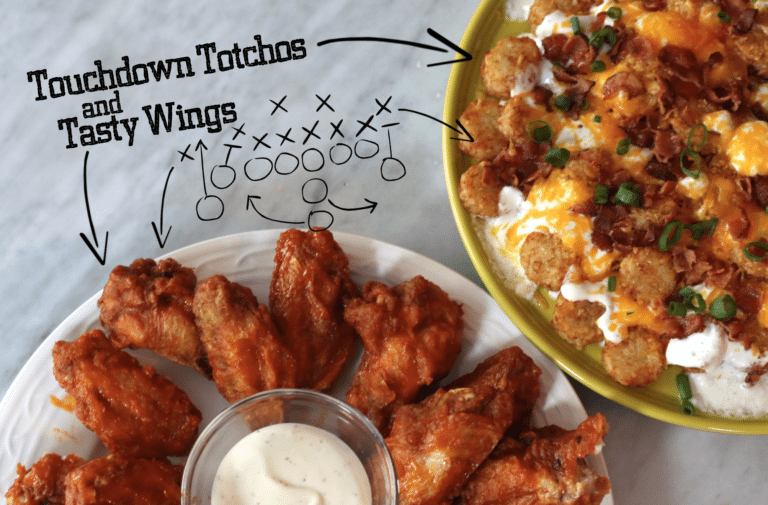 Touchdown Totchos & Tasty Wings