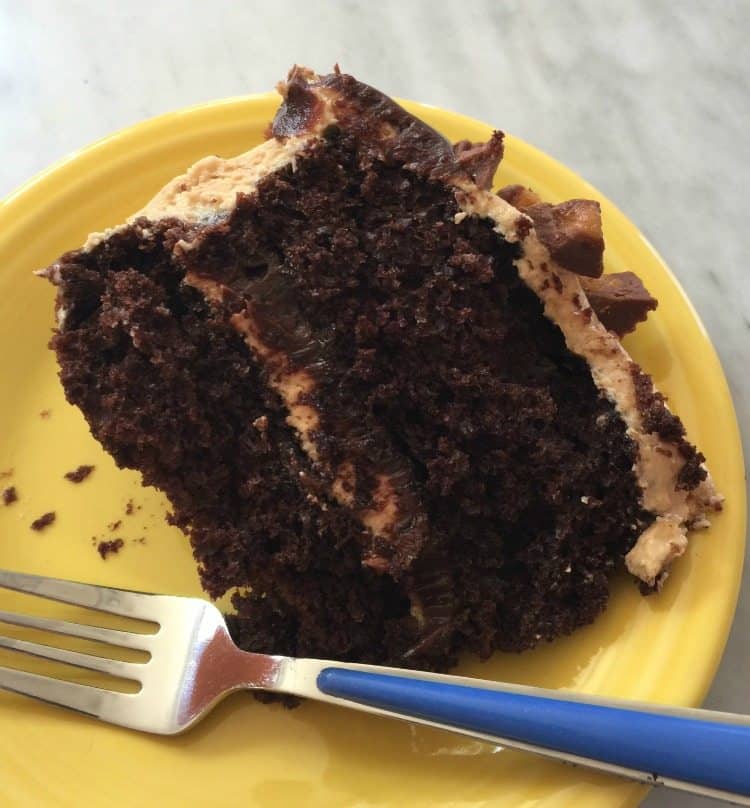 Ultimate Chocolate Peanut Butter Cake