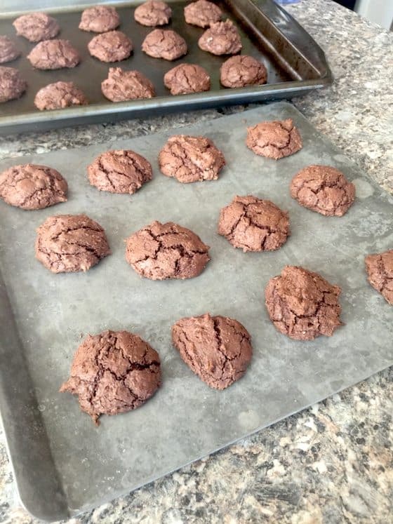 Buckeye Brownie Cookies