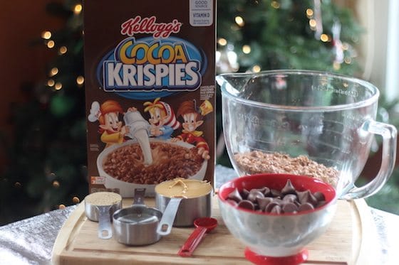 Caramel Filled Rice Krispies Treats & No-Bake Cocoa Krispies Cookies #TidingsAndTreats