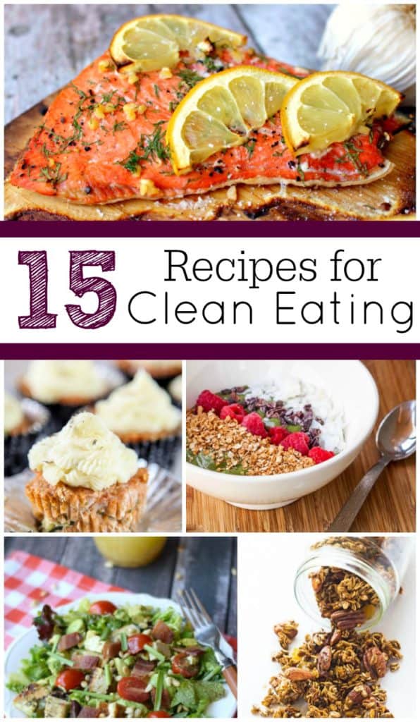 It's so important to know what you are eating. Here are 15 easy recipes for clean eating. Some are perfect for beginners and other are on a budget. Make your breakfast, lunch and dinner meal plan from this list. 