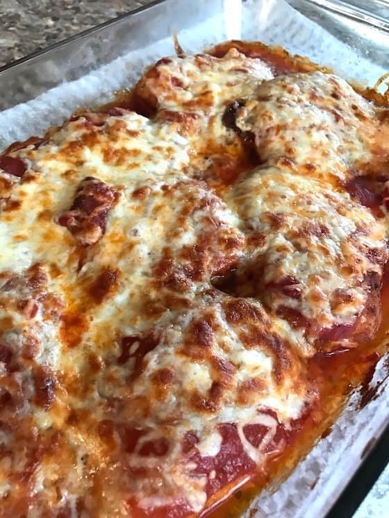 Chicken Parmesan - Done In About An Hour