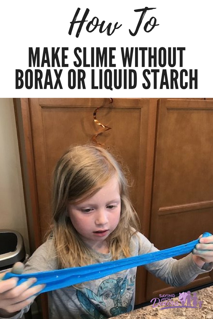 DIY Step by step recipe Without Borax Or Liquid Starch - it is made with contact lens solution. #slime #DIY #kids