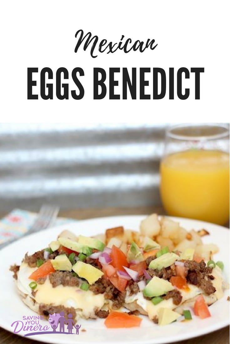 Mexican Eggs Benedict This is a healthy and easy breakfast recipe. It's a variation on the classic recipe with a little southwest flavor to it. It's the best breakfast recipe and I need to make it more! #breakfast #eggs #benedict #mexican 