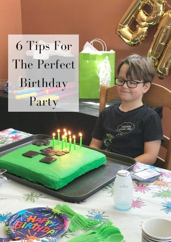 6 Tips For The Perfect Birthday Party #BirthdaysMadeBrighter