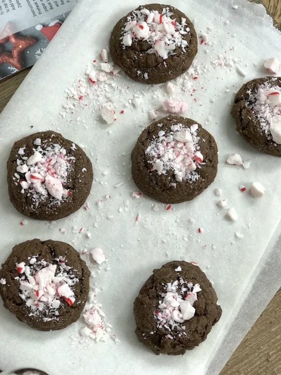 Are you looking for a yummy DIY Christmas gift? Everyone will love to make their own Double Chocolate Peppermint Cookies!