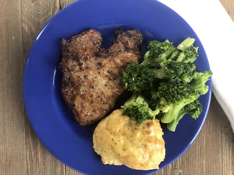 Air Fryer Pork Chops are so easy and delicious! When you make them in the air fryer they are so moist and flavorful!