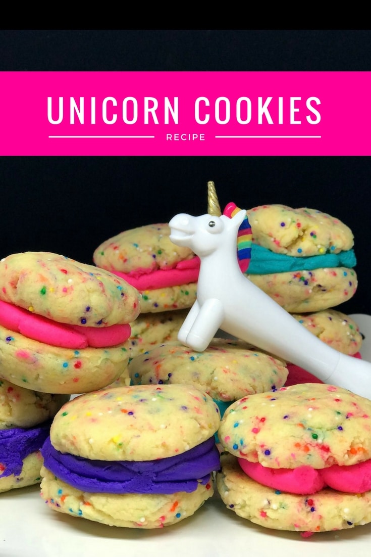 Planning a #Unicorn Party? Check out this recipe for Easy Unicorn Cookies With A Cake Mix + Unicorn Party & Craft Ideas