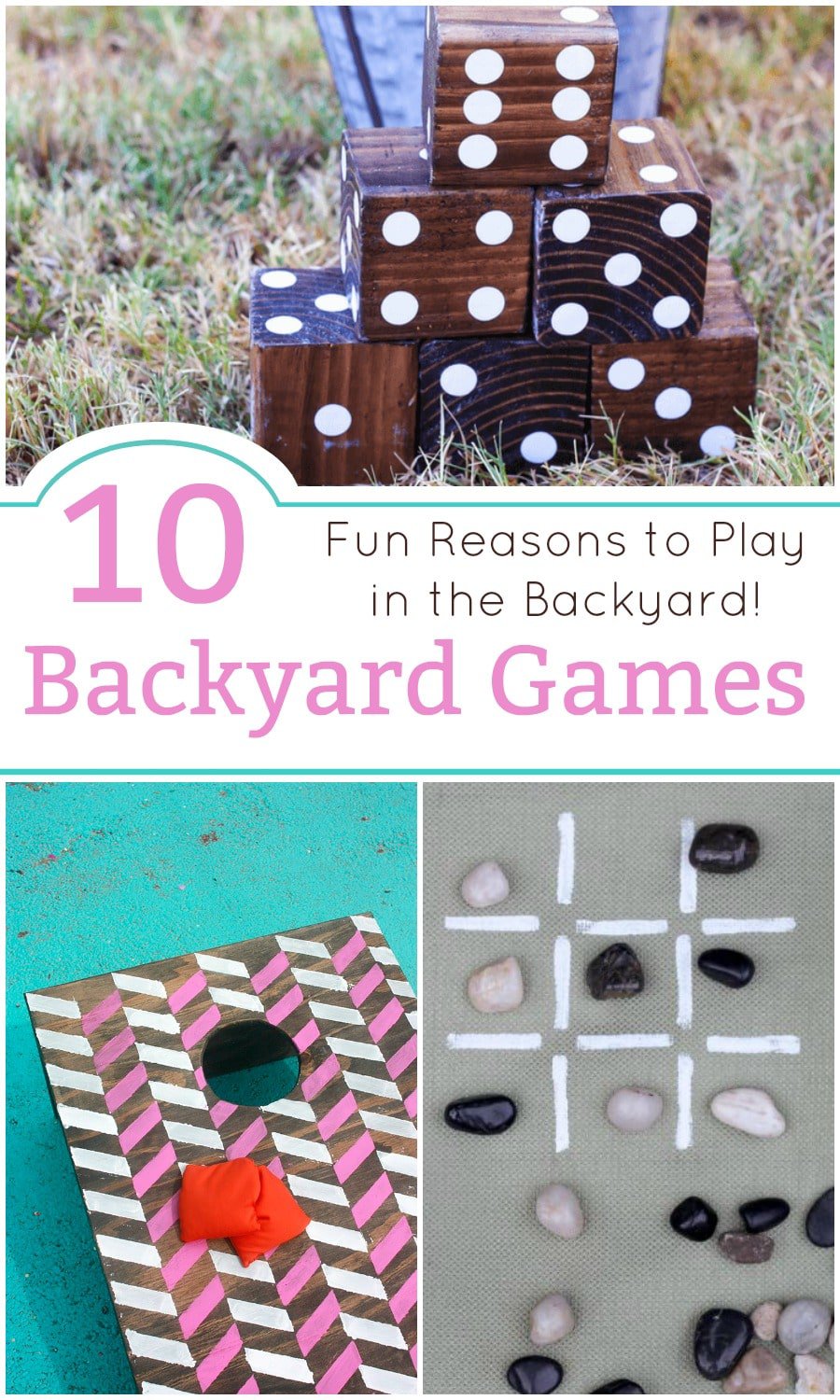 The weather is so nice! Make plans to spend more time outside with your family. Here are 10 games you can play in your backyard that are tons of fun! 