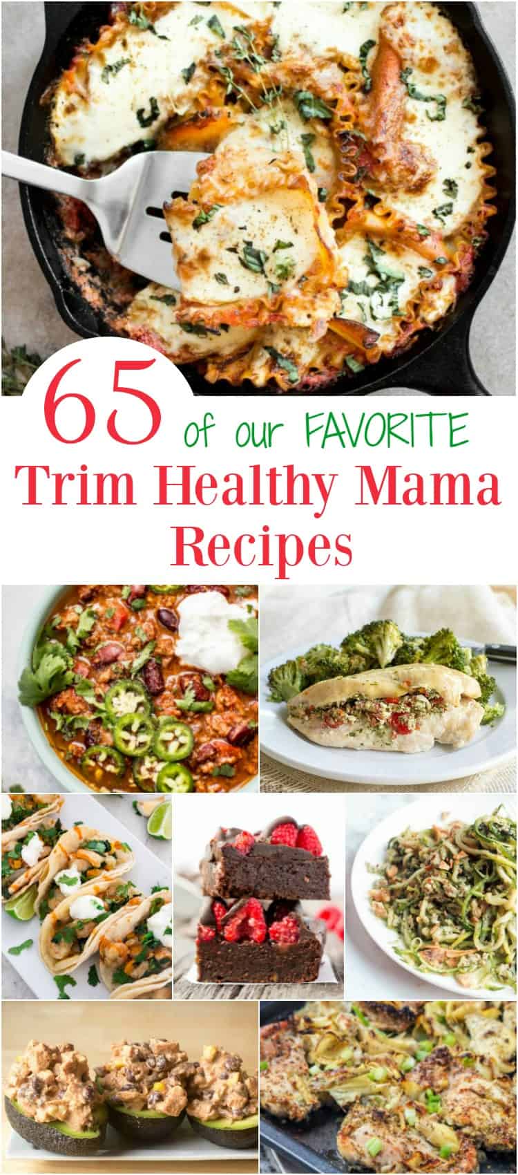 65 of our favorite Trim Health Mama Recipes. This is a full list of 65 recipes that are for breakfast, lunch and dinner. You will also find sugar free dessert recipes your whole family will love. I love easy recipes and especially ones the can go in the crock pot. This is a great list for beginners and has chicken and beef recipes. Many of these recipes will work if you are looking for Keto and low carb recipes. 