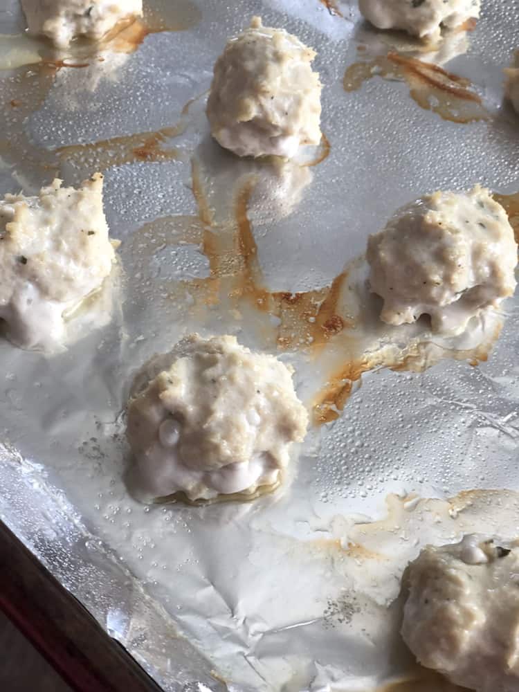 Are you looking for a delicious Keto ground chicken recipe? You need to try this recipe for Buffalo Chicken Meatballs!