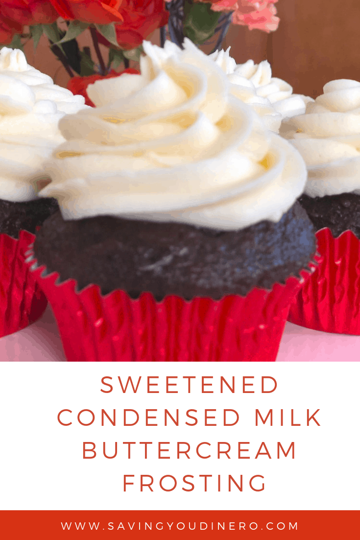 Are you looking for a new buttercream frosting recipe? Try out this homemade Sweetened Condensed Milk Buttercream Frosting Recipe. It's not as sweet as vanilla buttercream icing and very delicious. 