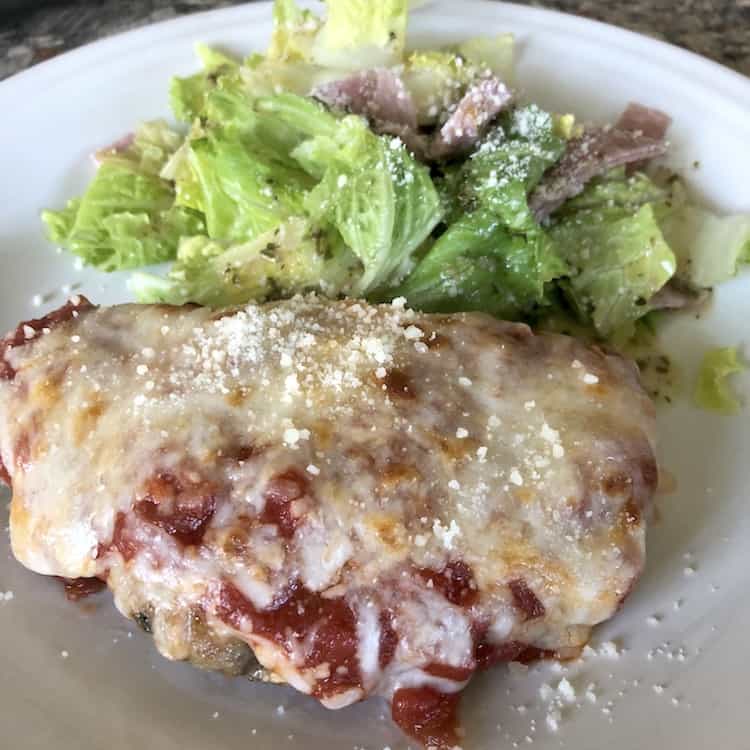 Dinners going to be easy tonight! Try Meatball Parmesan Patty! could easily be made into baked meatballs for a Meatball Parmesan Casserole or a sub.