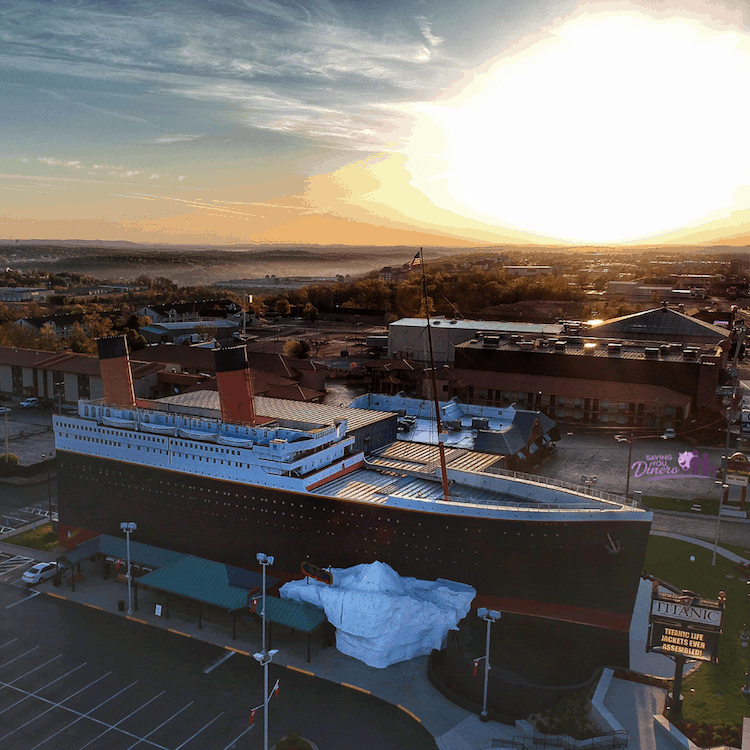 Take a family vacation and visit the Titanic Museum Titanic Museum Branson Missouri. There is so much history on display from this ship.