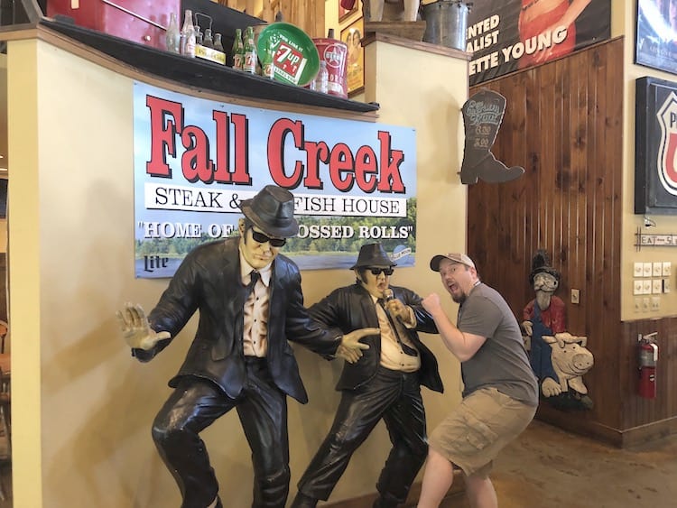 Restaurants In Branson MO - Fall Creek Steak & Catfish House If you are looking for fun places to eat in Branson - make sure you add Fall Creek Steak & Catfish House to your itinerary in Branson. 