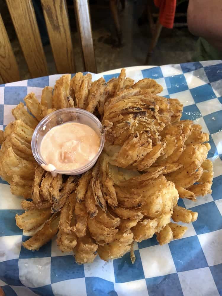 Restaurants In Branson MO - Fall Creek Steak & Catfish House If you are looking for fun places to eat in Branson - make sure you add Fall Creek Steak & Catfish House to your itinerary in Branson.  Tumbleweed Onion Tossed Rolls! 