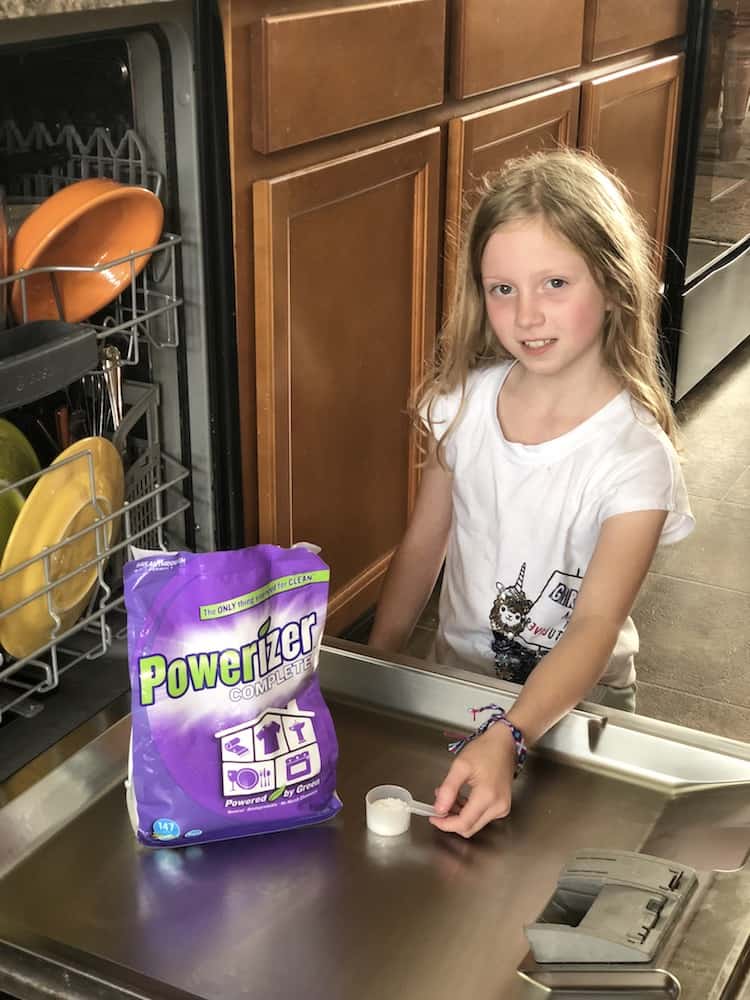 In my house, there are chores for kids and I have found a safe product they can use to help me clean and it will clean just about everything!
