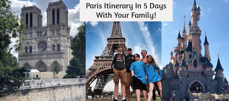 Planning a Paris Vacation? Here is a Paris Itinerary - 5 Days from our Family Vacation In Paris + you will find some useful tips!