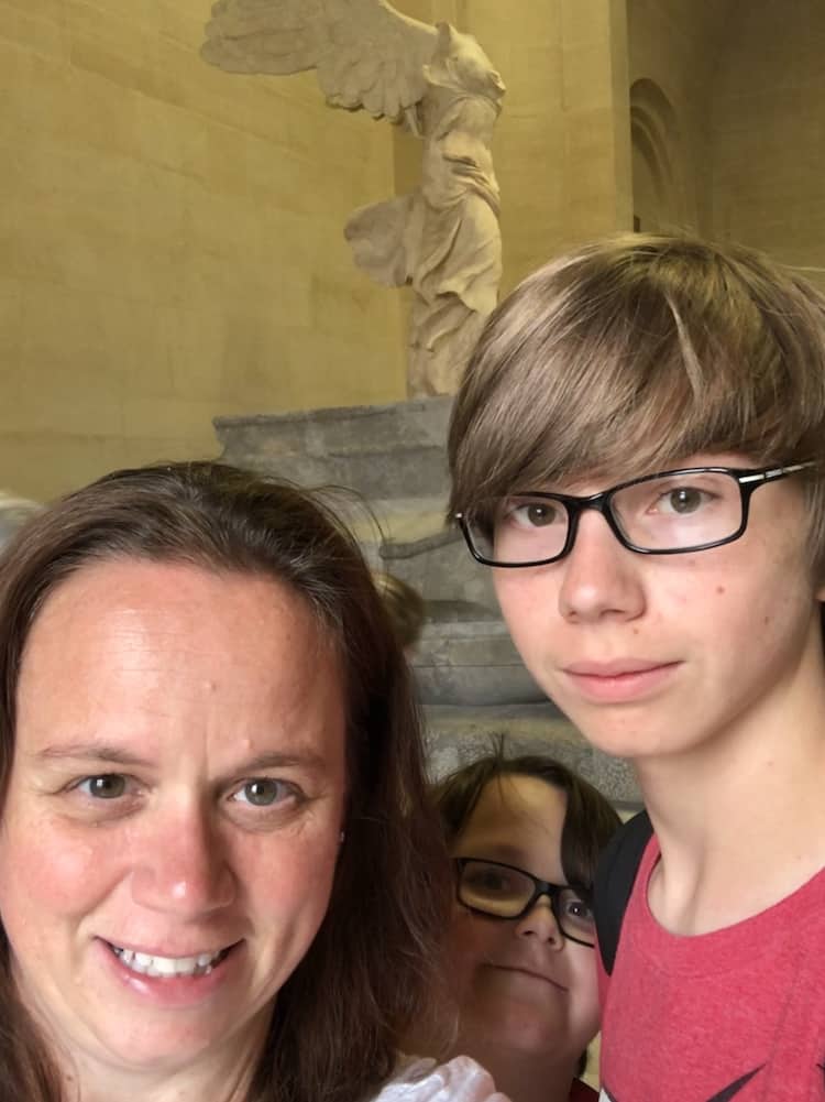 Selfies On My Family Trip To Paris