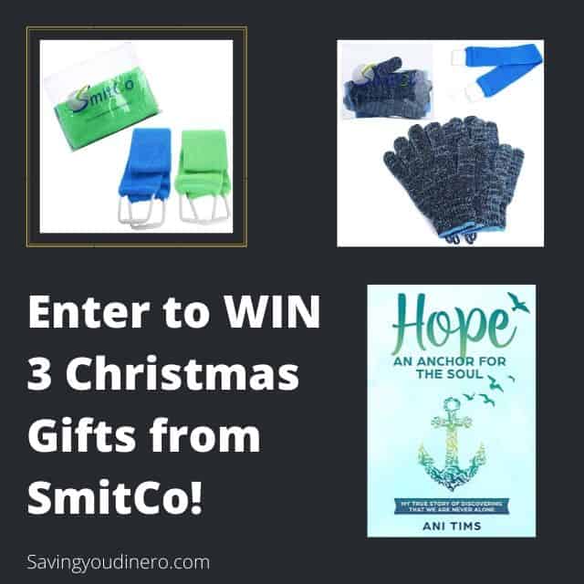 Giveaway - Enter to WIN 3 Christmas Gifts from SmitCo #2019HolidayGuide