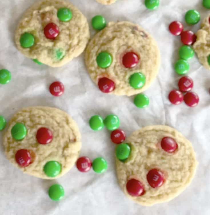 I love Cookies! This is The Best M&M's Sugar Cookies Recipe! It's a sugar cookie base with lots of M&Ms on top!