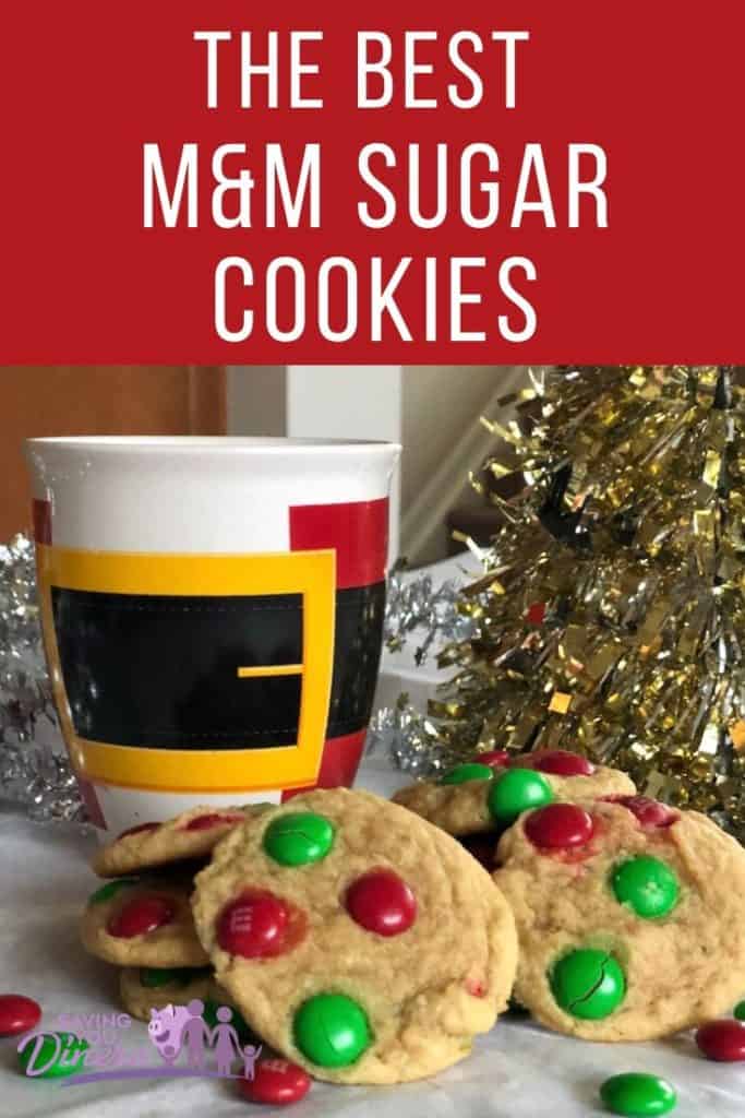 Are you looking for the perfect Christmas Cookie? You will love these M&M Cookies! They're soft, chewy & packed with M&Ms for the perfect treat. Very easy and you don't have to chill the recipe. There are bakery style cookies! 