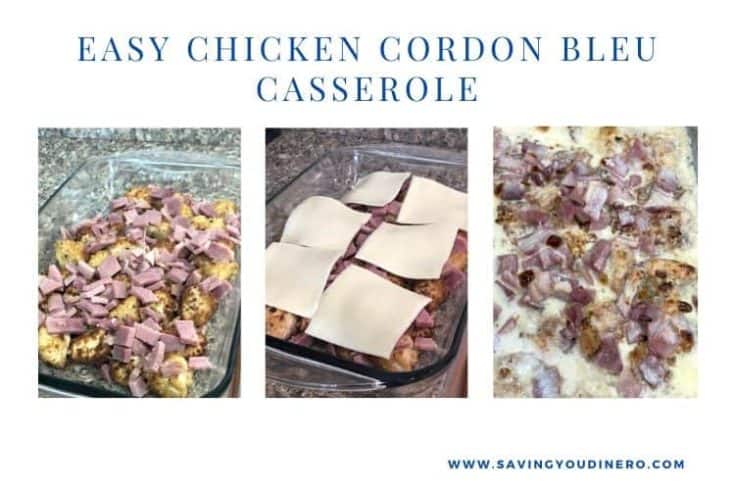 Easy Chicken Cordon Bleu