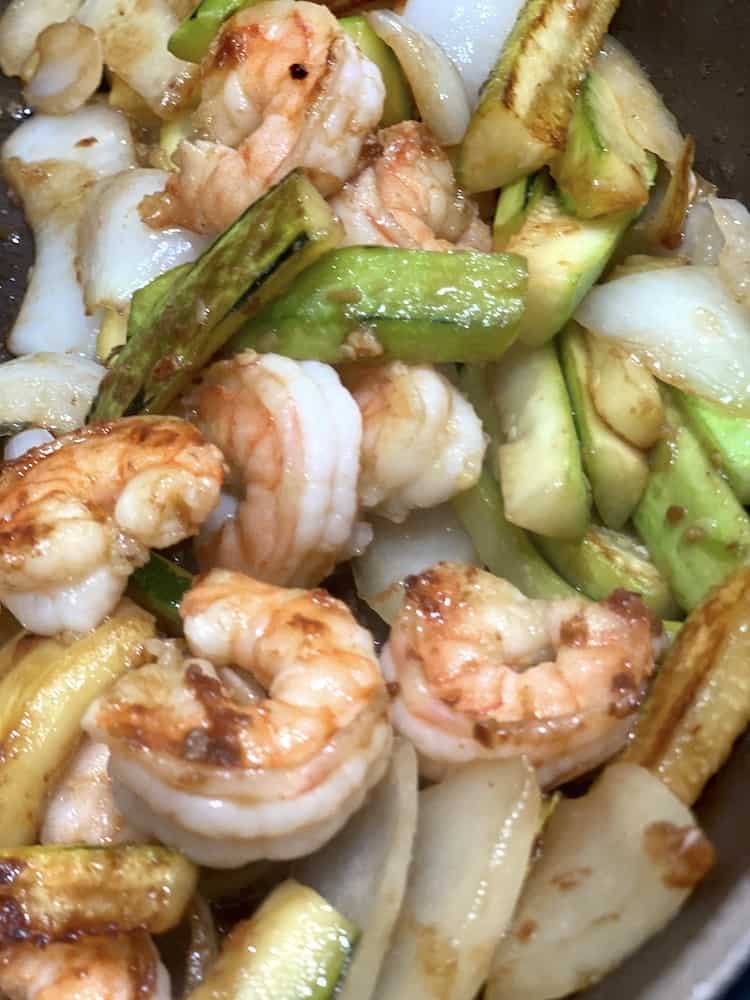 This Hibachi Shrimp recipe is so easy and delicious! Skip the expensive restaurant and make this at home! Double the recipe to serve more!