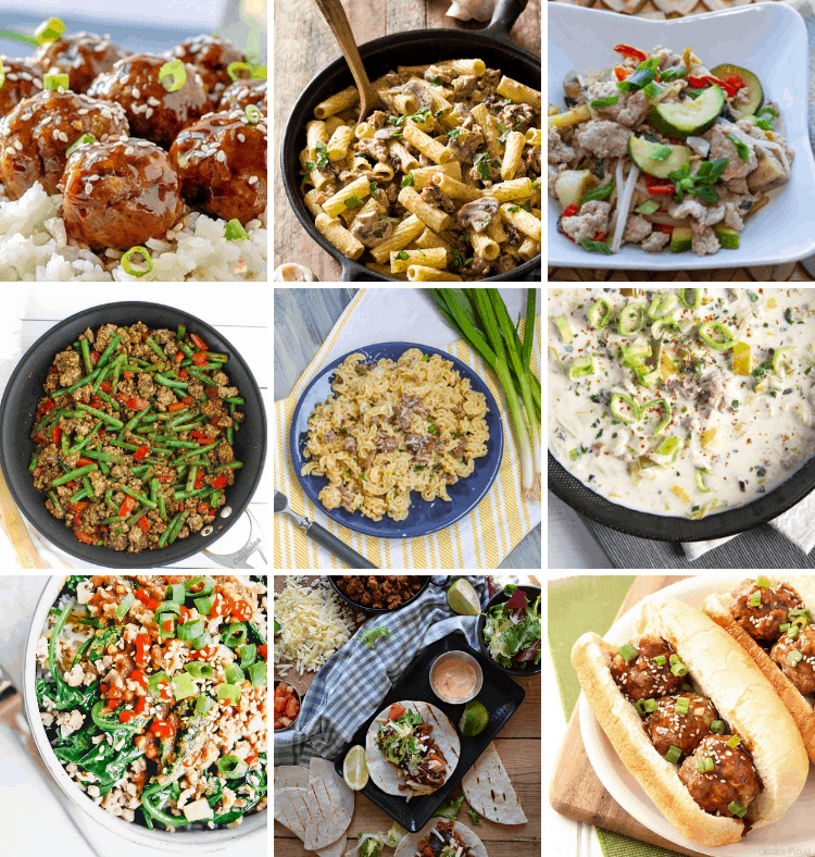 Check out all these ground pork dinner ideas! You will have so many new recipes to try and add to your meal plan. 