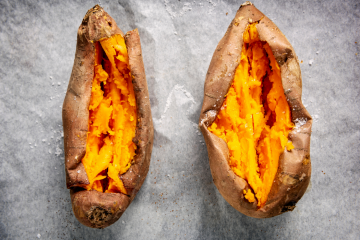 Microwave Baked Sweet Potato Recipe 