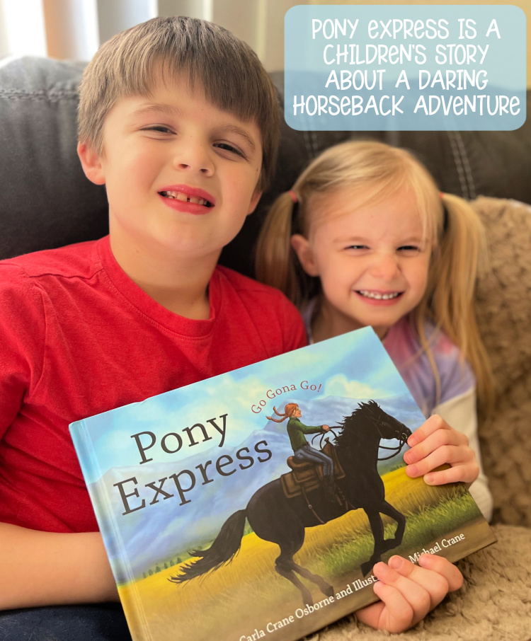 Pony Express is a Children's Story About a Daring Horseback Adventure