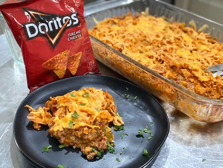 Easy Dorito Casserole Recipe With Ground Beef Saving You Dinero