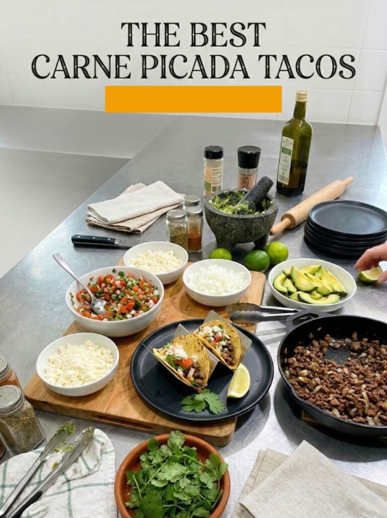 The Best Easy Carne Picada Recipe (Yummy Mexican Beef Tacos)