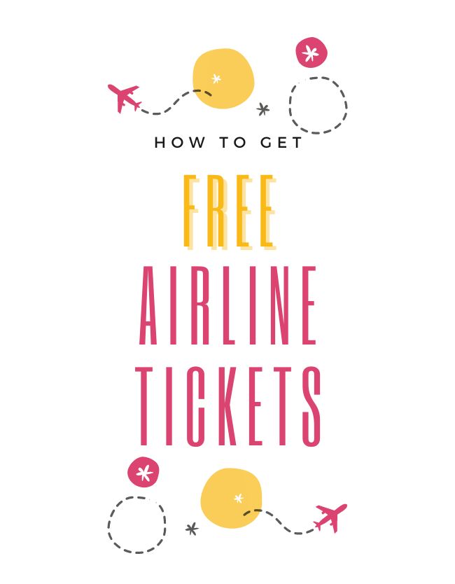 How To Get Free Airline Tickets